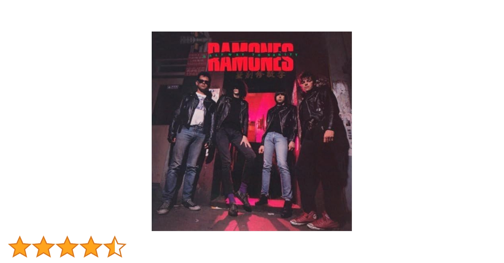 Ramones - Halfway to Sanity US盤 シュリンク付き Ramones - Halfway to Sanity US盤 シュリンク付き